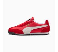 PUMA Arizona Nylon Sneakers, For All Time Red/White/Gold, size 9.5