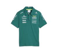 PUMA Aston Martin F1 2026 Kids Team Polo - Green - Size: 5/6 Years