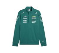 PUMA Aston Martin F1 2026 Men's Team 1/2 Zip Jumper - Green | Unisex regular fit, All the latest team and partner logos, Officially licensed
