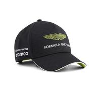 PUMA Aston Martin F1 2026 Team Cap | Curved brim with adjustable rear fastener, Unisex regular fit, All the latest team and partner logos, Officially licensed