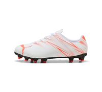 Puma Attacanto Junior FG/AG Football Boots J11 White/Red J11 White/Red