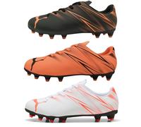 Puma Attacanto Junior FG/AG Football Boots J13 White/Red J13 White/Red