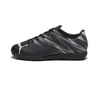 Puma Attacanto Junior TT (Astro Turf) Football Boots J11 Black/Silver J11 Black/