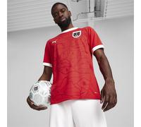 Puma Austria 2024 Home Shirt - Red - Mens XS