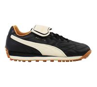 Puma Avanti VL x Fenty Lace-Up Black Smooth Leather Mens Trainers 398672_01