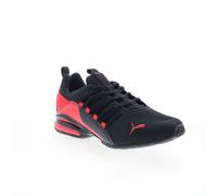 PUMA Men's Axelion Running Shoe, Break Black-high Risk Red, 11 UK