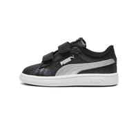 Puma Baby Girl Smash 3.0 Glitz Glam Sneakers - Black - Size UK 8 Infant