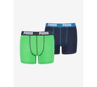 PUMA boys Basic Boxer Boxer shorts, green/blue, 128