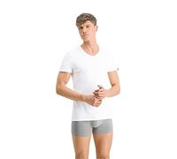PUMA Men's T-Shirt, White, M (Pack of 2)