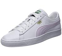 PUMA Men's Basket Classic XXI Sneaker, White-Lavender Fog, 8 UK