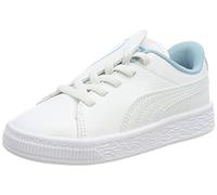 Puma Basket Crush AC INF, Girls’ Trainers, White (Puma White-Milky Blue 04), 4.5 (21 EU)