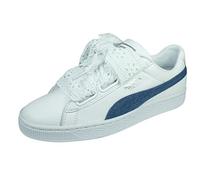 PUMA - Basket Heart Denim - 36783501 - Color: White - Size: 7.5 UK