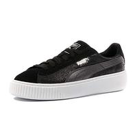 Puma Platform Safari Womens Black Trainers Leather (archived) - Size UK 4.5