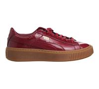 Puma Basket Platform Womens Red Trainers