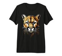 Puma Big Cat Mountain Lion Cougars Pumas Panther Cute Cougar Premium T-Shirt