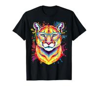 Puma Big Cat Mountain Lion Cougars Pumas Panther Cute Cougar T-Shirt