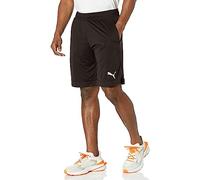 PUMA Big & Tall Ready to Go Shiny Fabric 10" Shorts, Puma Black, 4XL/Big Tall