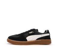 PUMA Black/White Men's Super Team Sneakers, blackone, 5 UK