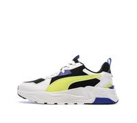 PUMA Black/Yellow Boys' Trinity Sneakers, Yellow, 6 UK