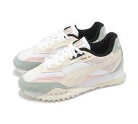 Puma Blktop Rider Merry X-Mas Wns Warm White Beige Green Women Casual 397855-01