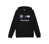 PUMA BMW M Motorsport Essentials Sweatshirt Hooded Top Hoodie Black Kids Unisex Size 9-10Y