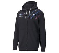 PUMA BMW Motorsport Team Fill Zip Hooded Sweat Mens - Black 2XL