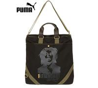 Puma Bob Marley CM Graphic Fashionable Large Shoulder Bag Black Unisex