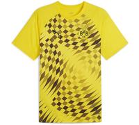 PUMA Borussia Dortmund 23/24 Prematch Short Sleeve T-shirt L