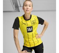 PUMA Borussia Dortmund 24/25 Home Jersey Women Shirt, Faster Yellow/Black, size XS