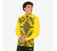 2024-2025 Borussia Dortmund Prematch 1/4 Zip Top (Yellow)