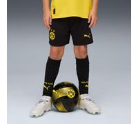 PUMA Borussia Dortmund 25/26 Shorts Youth, Black/Faster Yellow, size 7-8 Youth