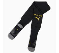 PUMA Borussia Dortmund 25/26 Socks Men, Black/Yellow Sizzle, size 2.5-5