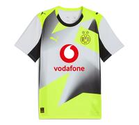 Puma Borussia Dortmund Away Mens Short Sleeve Jersey 2025/2026 Size: Medium, Colour: Silver