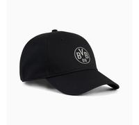 PUMA Borussia Dortmund Essentials Cap Unisex, Black/Flat Medium Grey