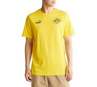 PUMA Borussia Dortmund ftblCULTURE Men's T-Shirt, Faster Yellow Black, S
