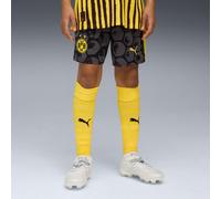 PUMA Kidsuper x Borussia Dortmund Shorts Youth, Black/Faster Yellow, size 13-14 Youth