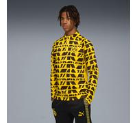 PUMA Borussia Dortmund Pre-Match Quarter-Zip Top Shirt Men, Faster Yellow/Black, size XL