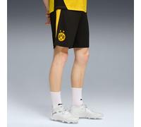 PUMA Borussia Dortmund Training Shorts Men, Black/Faster Yellow, size XS