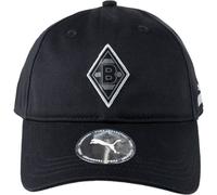 Puma Borussia Mönchengladbach Baseball Cap Black BMG Cap Adjustable OSFA Hat