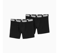 Puma 2-Pack Everyday Basic Boxer Briefs, Black - XL