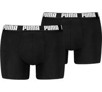Puma 2-Pack Everyday Basic Boxer Briefs, Black - S