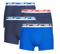 Puma Boxer shorts DUO LOGO BOXER ECOM Pack de 4 in Blue EU L