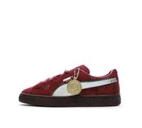 PUMA Boy/Girl Suede 2 One Piece Jr Burgundy Sneakers, Burgundy, 4 UK