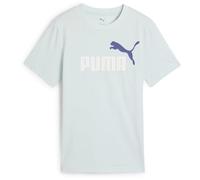 PUMA Boys 2 Color No.1 Logo B Tees, Peaceful Blue, 152 EU