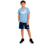 PUMA Boys 2 Piece Dry Fit Tee & Performance Active Shorts Set (Sizes 4-16) | Moisture Wicking Athletic Fabric, Breathable Lightweight Comfort, Great for Sports, Training & Active Play