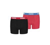 Puma Boy's Basic Boxer 2p, (Red/Black 786)