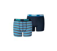 PUMA boys Basic Boxer Printed Stripe Boxer shorts, Blue, 128