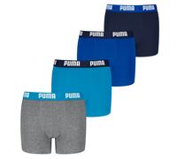 Puma Boys Boxer Shorts 4-Pack Everyday Basic Boxers ECOM 4P Cotton Blend