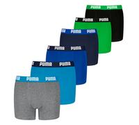 Puma Boys Boxer Shorts, 6 Pack - Everyday Basic Boxers ECOM 6P, Cotton St...