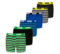 Puma Boys Boxer Shorts, 6 Pack - Everyday Striped Boxers ECOM 6P, Cotton ...
